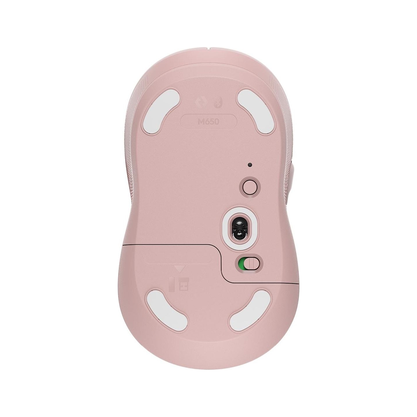 Logitech M650 Signature Bluetooth Mouse - ROSE