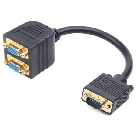 Gembird CABLE VGA DUAL SPLITTER/CC-VGAX2-20CM GEMBIRD