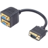 Gembird CABLE VGA DUAL SPLITTER/CC-VGAX2-20CM GEMBIRD