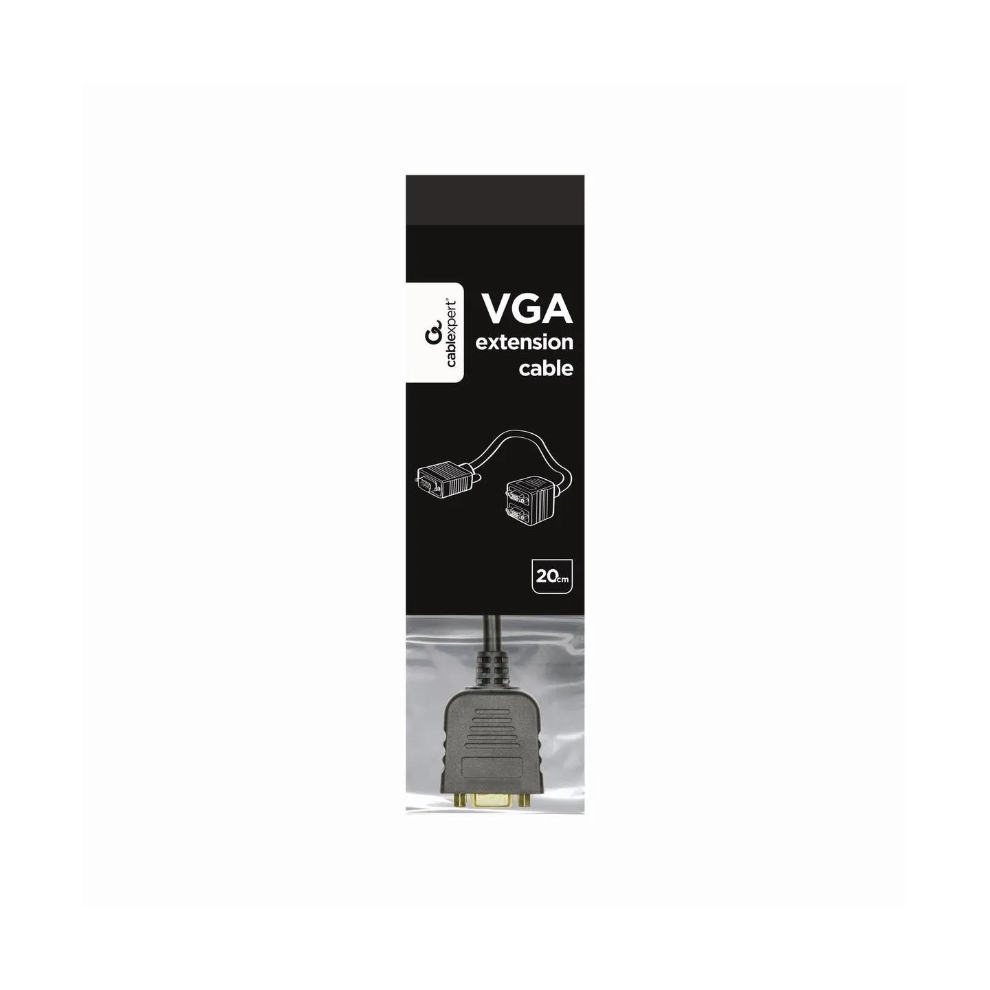Gembird CABLE VGA DUAL SPLITTER/CC-VGAX2-20CM GEMBIRD