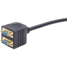 Gembird CABLE VGA DUAL SPLITTER/CC-VGAX2-20CM GEMBIRD