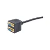 Gembird CABLE VGA DUAL SPLITTER/CC-VGAX2-20CM GEMBIRD