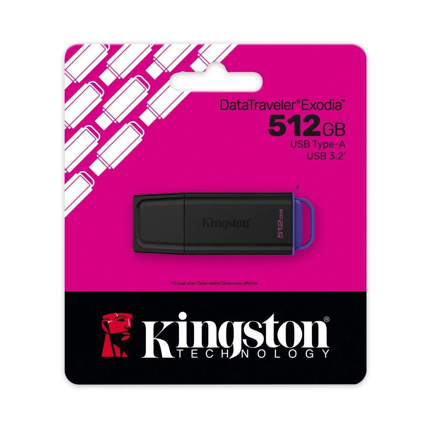 Kingston MEMORY DRIVE FLASH USB3.2/512GB DTXG2/512GB KINGSTON