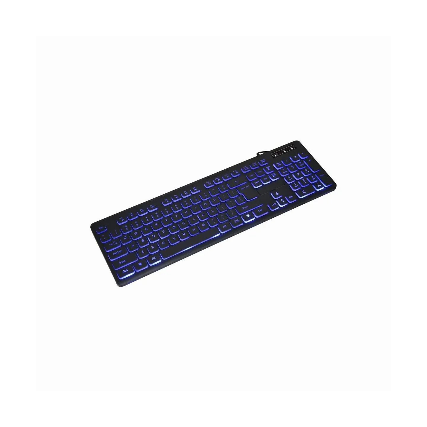 Gembird KEYBOARD MULTIMEDIA USB ENG/BLACK KB-UML3-02 GEMBIRD