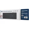 Gembird KEYBOARD MULTIMEDIA USB ENG/BLACK KB-MCH-05 GEMBIRD
