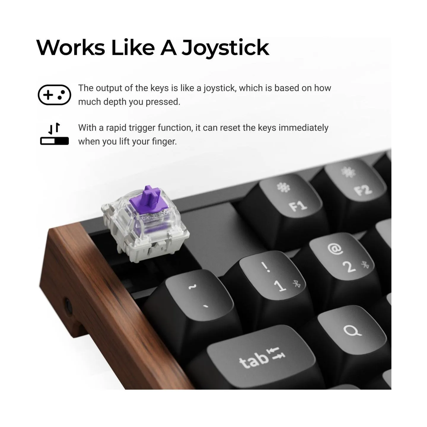 Keychron KEYBOARD WRL K10 HE SPECIAL ED/WHITE K10H-Q1 KEYCHRON