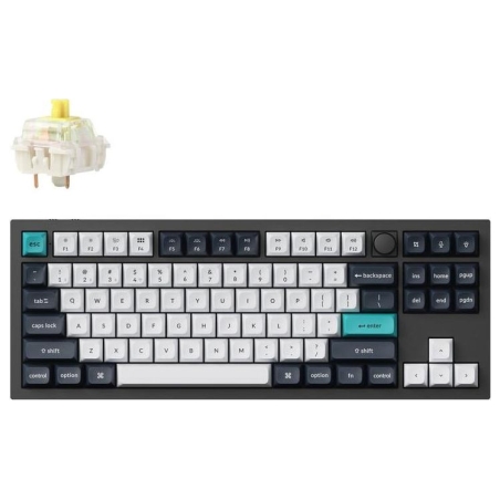 Keychron KEYBOARD WRL Q3 MAX RGB/CARBON BLACK Q3M-M4 KEYCHRON