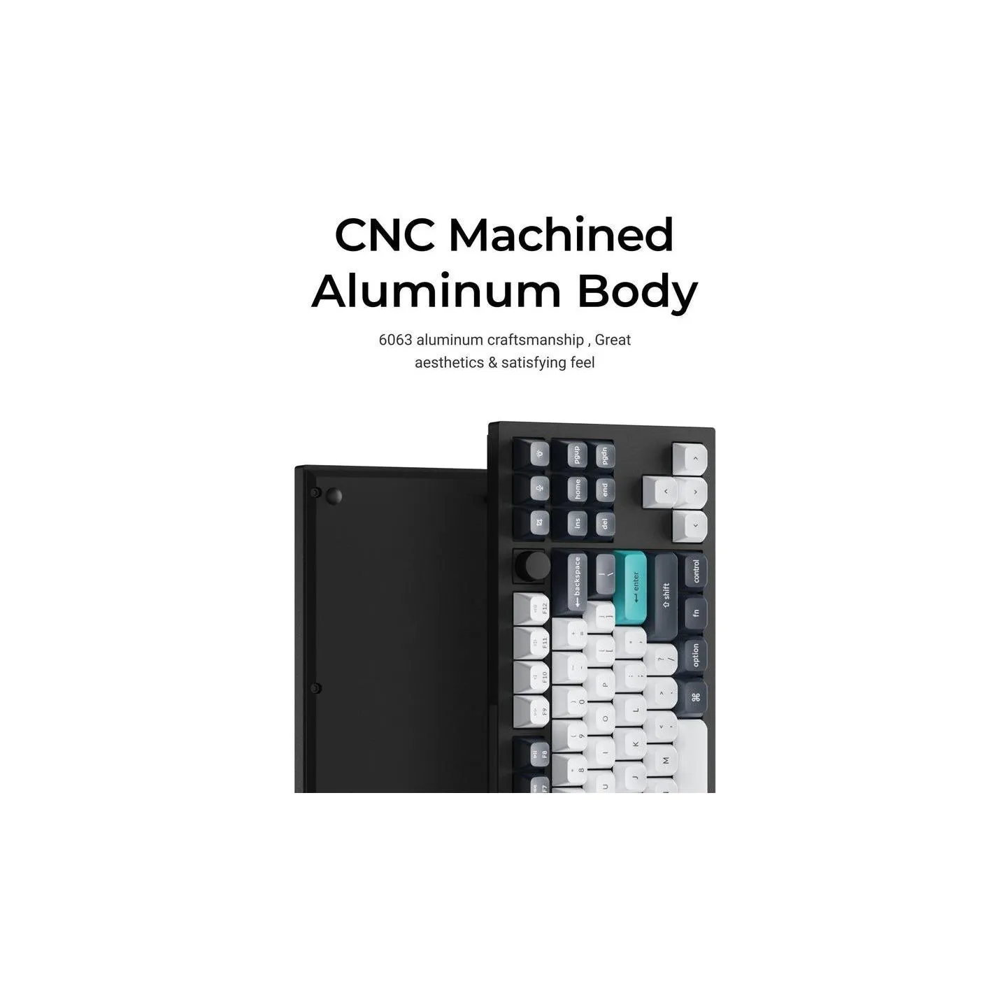 Keychron KEYBOARD WRL Q3 MAX RGB/CARBON BLACK Q3M-M4 KEYCHRON