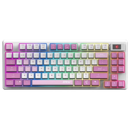 MSI KEYBOARD GAMING VIOLET US/FORGE GK600 TKL W VIOLET MSI