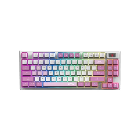 MSI KEYBOARD GAMING VIOLET US/FORGE GK600 TKL W VIOLET MSI