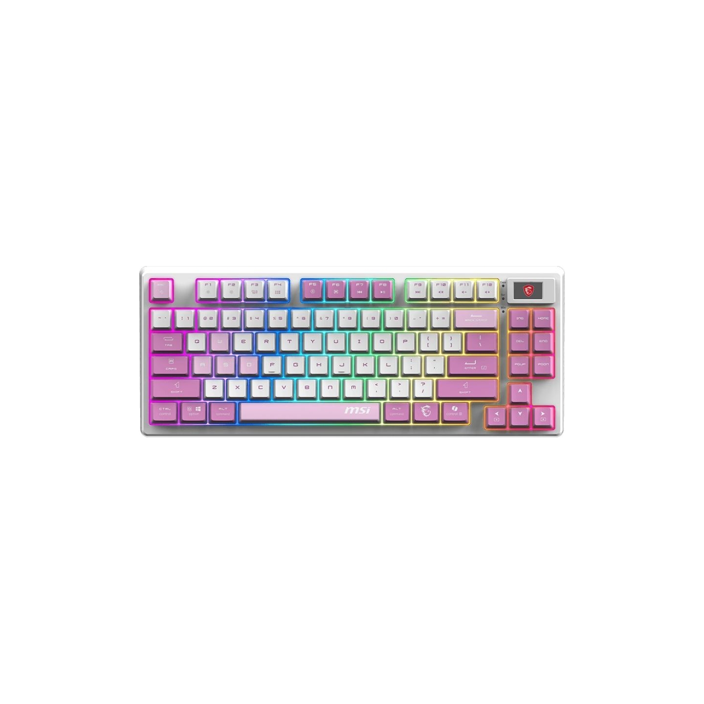 MSI KEYBOARD GAMING VIOLET US/FORGE GK600 TKL W VIOLET MSI