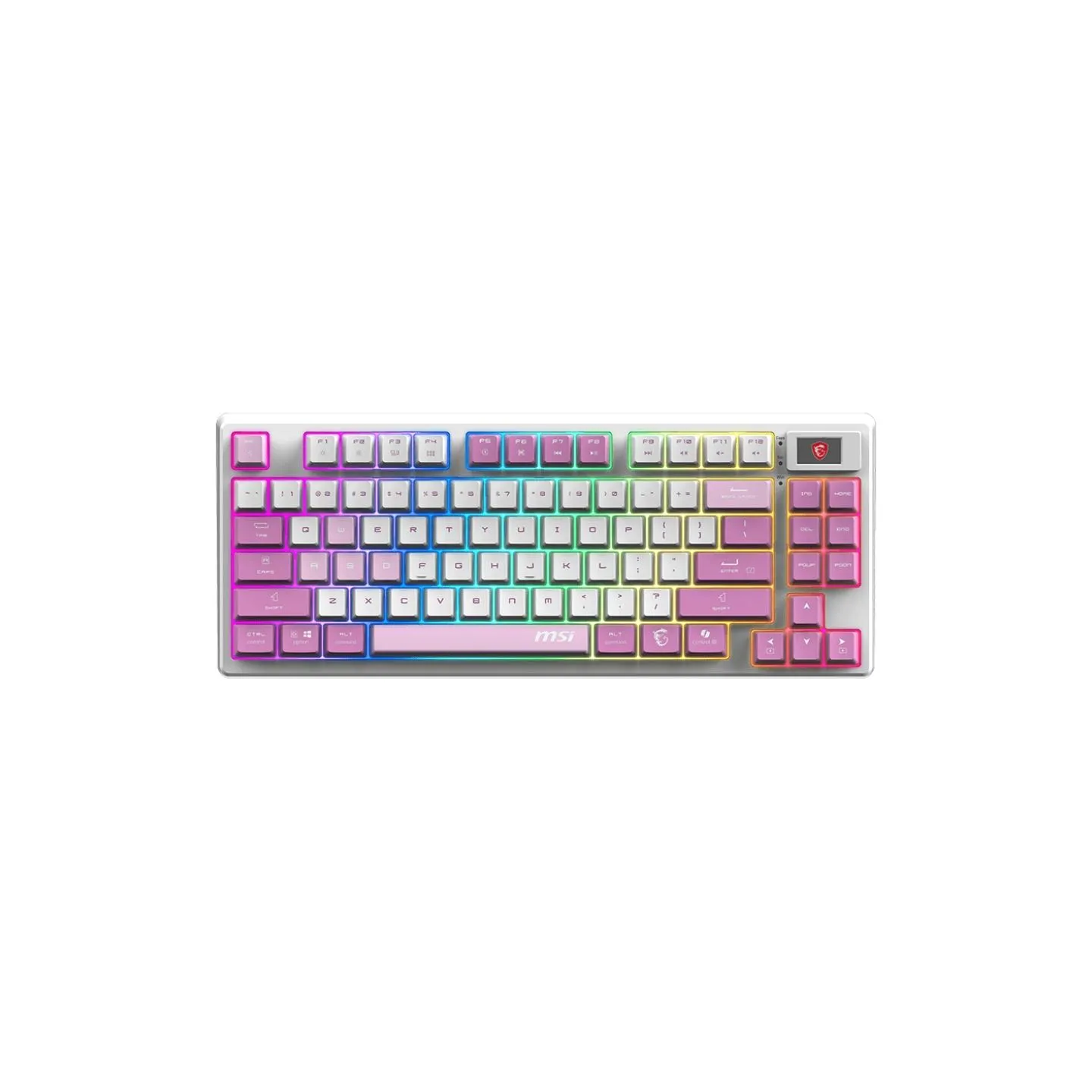 MSI KEYBOARD GAMING VIOLET US/FORGE GK600 TKL W VIOLET MSI