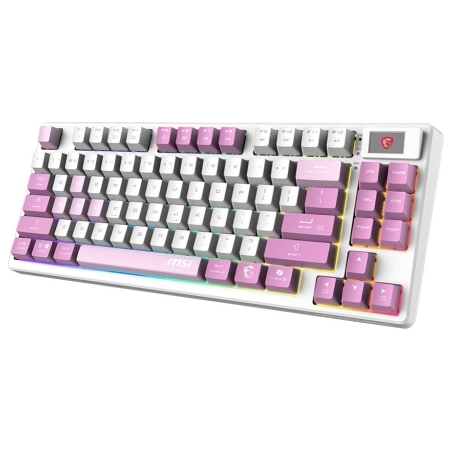 MSI KEYBOARD GAMING VIOLET US/FORGE GK600 TKL W VIOLET MSI