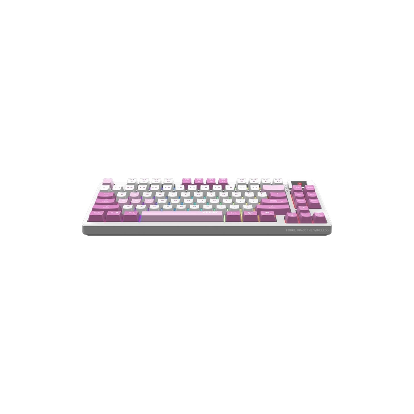 MSI KEYBOARD GAMING VIOLET US/FORGE GK600 TKL W VIOLET MSI