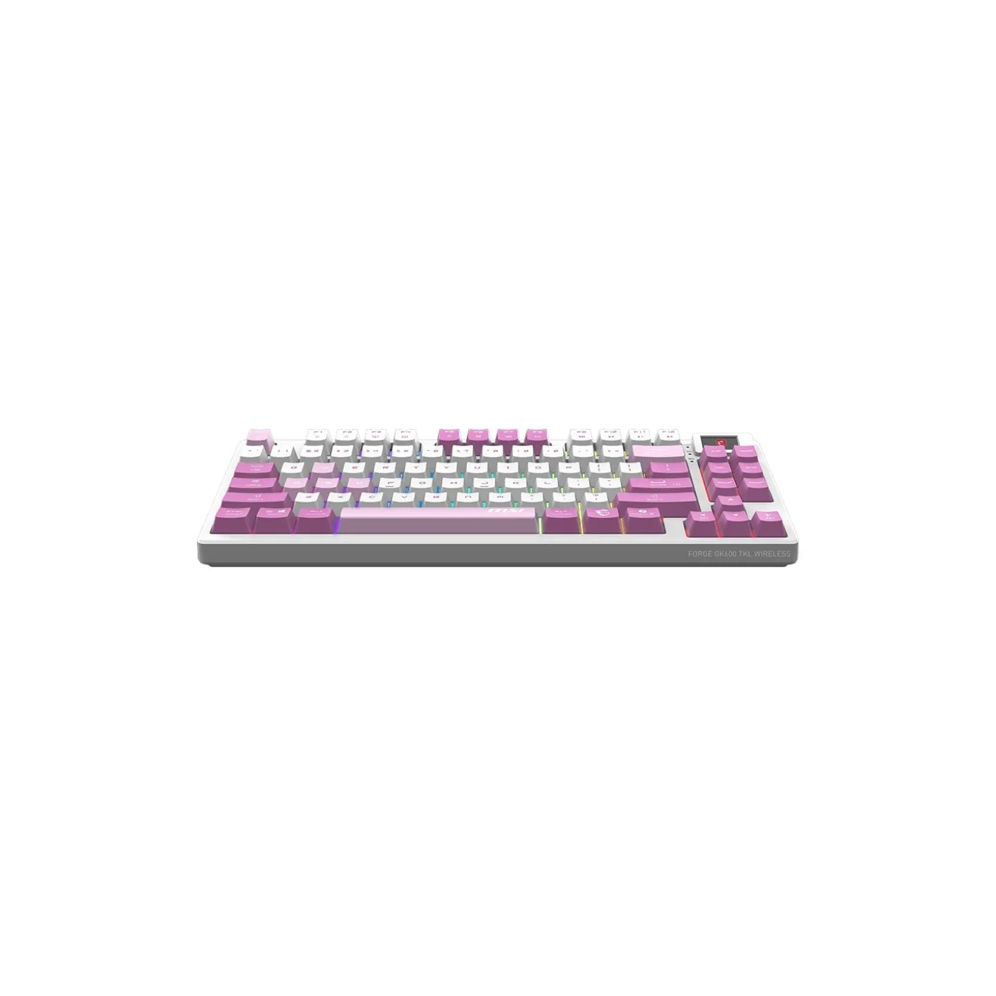 MSI KEYBOARD GAMING VIOLET US/FORGE GK600 TKL W VIOLET MSI
