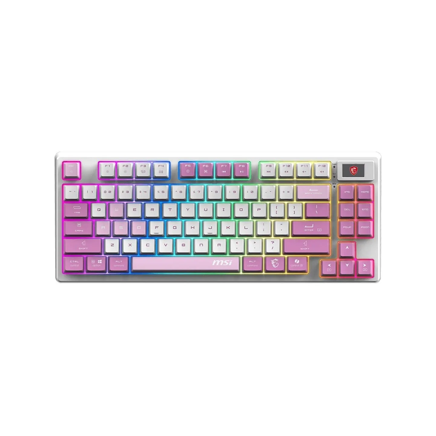 MSI KEYBOARD GAMING VIOLET US/FORGE GK600 TKL W VIOLET MSI