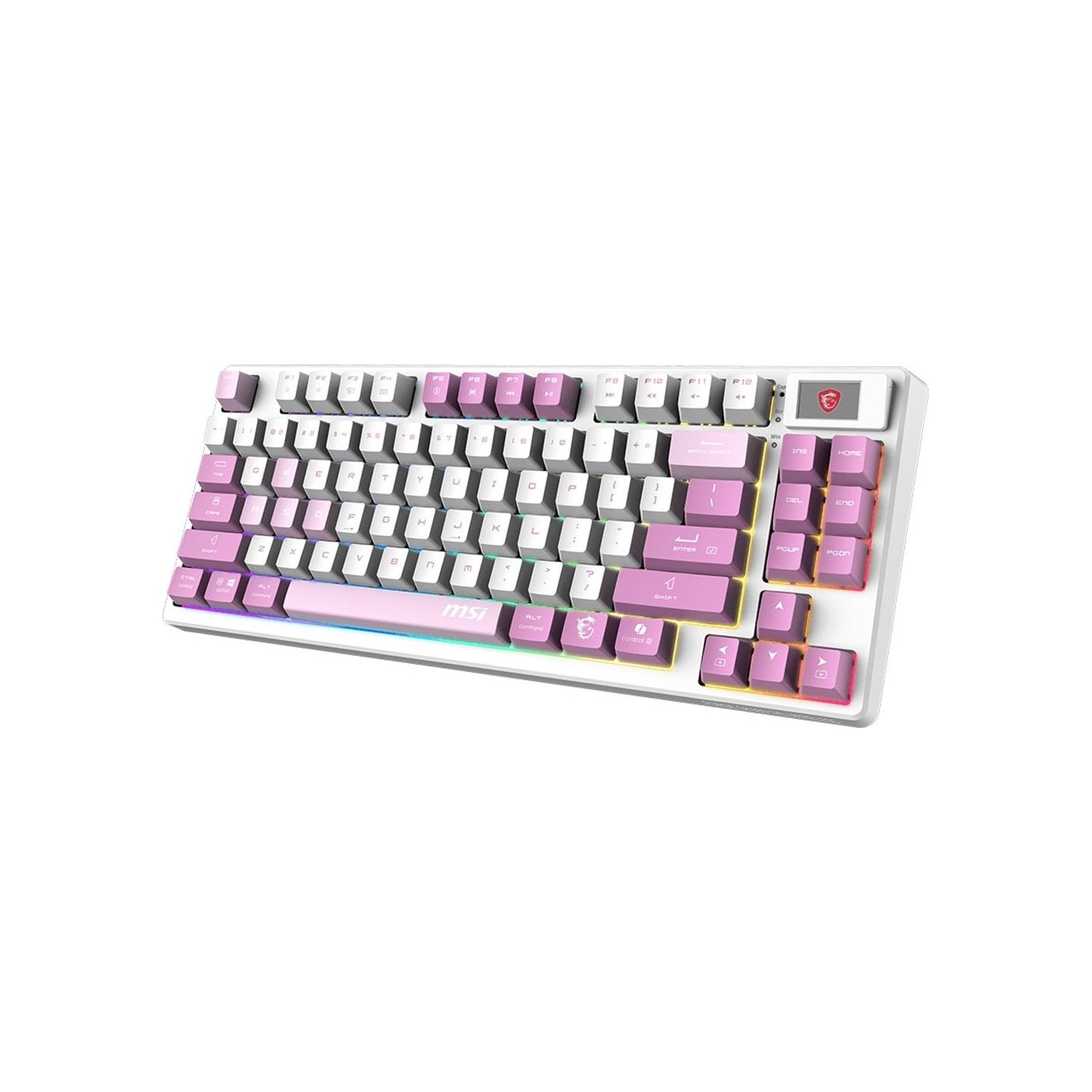MSI KEYBOARD GAMING VIOLET US/FORGE GK600 TKL W VIOLET MSI