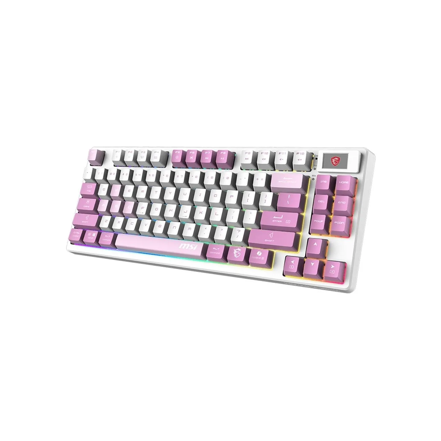 MSI KEYBOARD GAMING VIOLET US/FORGE GK600 TKL W VIOLET MSI