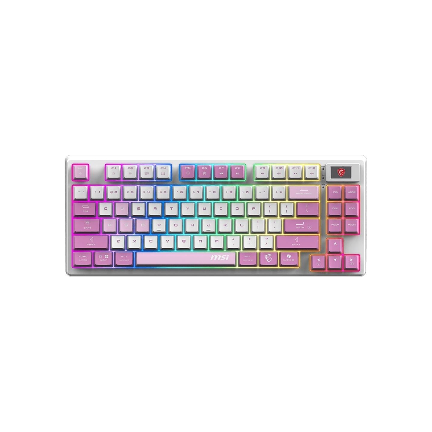 MSI KEYBOARD GAMING VIOLET US/FORGE GK600 TKL W VIOLET MSI
