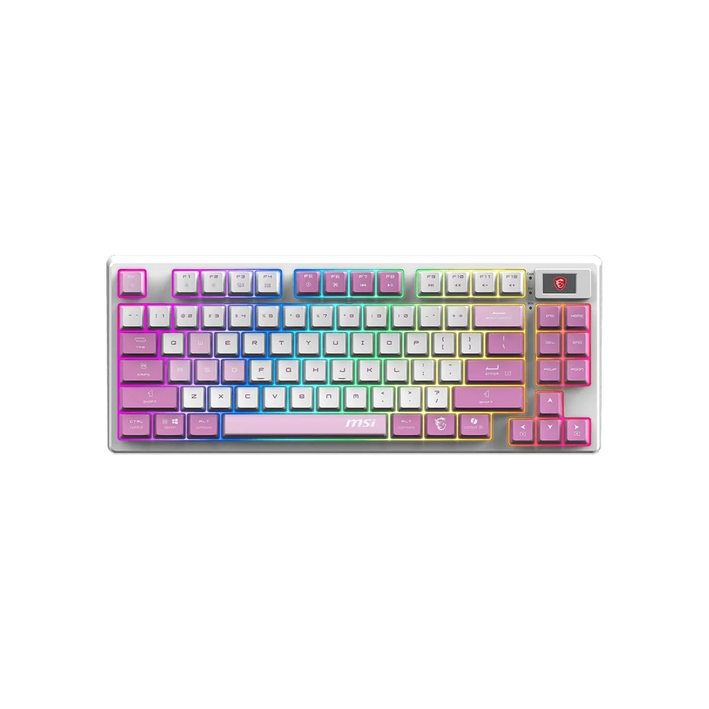 MSI KEYBOARD GAMING VIOLET US/FORGE GK600 TKL W VIOLET MSI