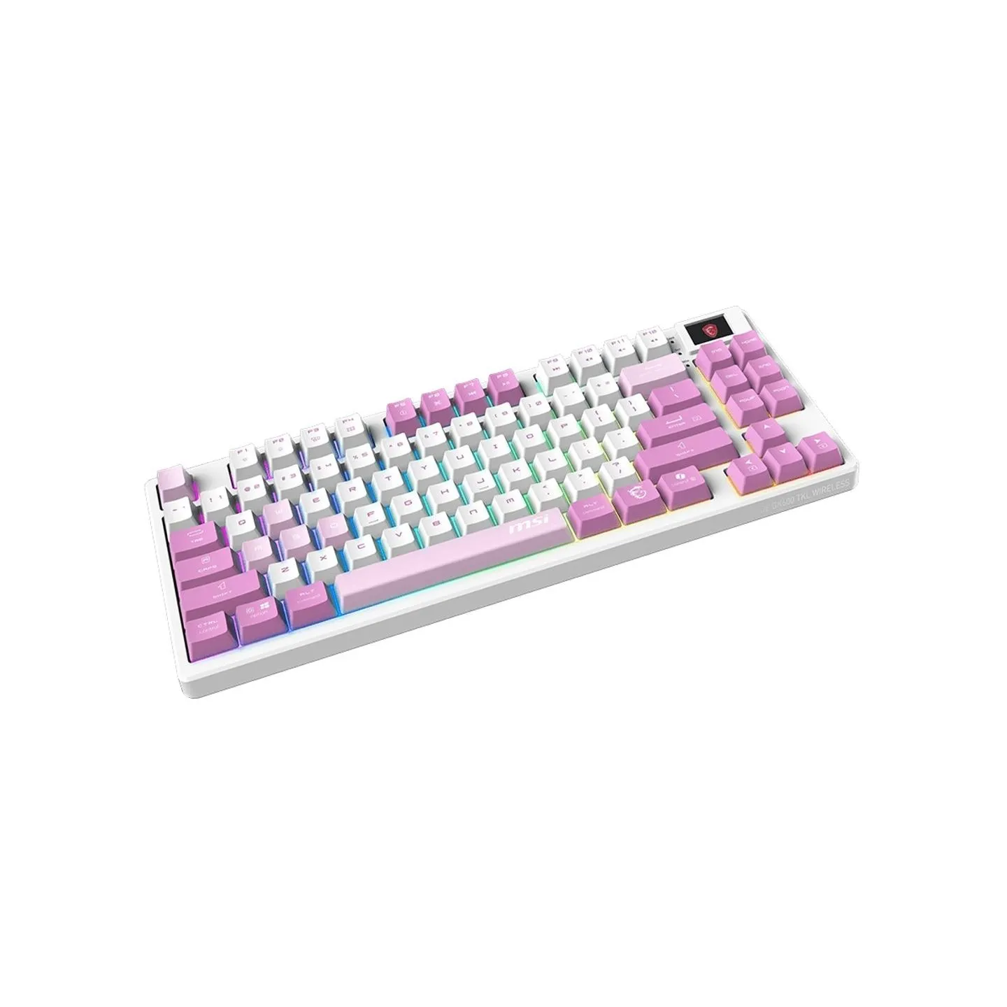 MSI KEYBOARD GAMING VIOLET US/FORGE GK600 TKL W VIOLET MSI