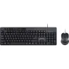 Gembird | Multimedia desktop set | KBS-UM-04 | Keyboard and Mouse Set | Wired | Mouse included | US | Black