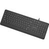 Gembird KEYBOARD MULTIMEDIA USB CYRILL/BLACK KB-MCH-05-CYRL GEMBIRD