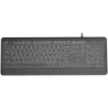 Gembird KEYBOARD MULTIMEDIA USB CYRILL/BLACK KB-UML-04-CYRL GEMBIRD