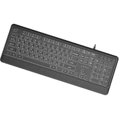 Gembird KEYBOARD MULTIMEDIA USB CYRILL/BLACK KB-UML-04-CYRL GEMBIRD