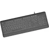 Gembird KEYBOARD MULTIMEDIA USB ENG/BLACK KB-UML-04 GEMBIRD