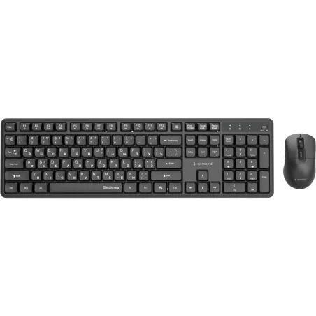 Gembird KEYBOARD +MOUSE WRL CYRILLIC/BLACK KBS-WMS-01-CYRL GEMBIRD
