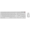Gembird KEYBOARD +MOUSE WRL ENG/WHITE KBS-WMS-01-W GEMBIRD