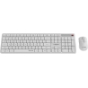 Gembird KEYBOARD +MOUSE WRL ENG/WHITE KBS-WMS-01-W GEMBIRD
