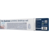 Gembird KEYBOARD +MOUSE WRL ENG/WHITE KBS-WMS-01-W GEMBIRD