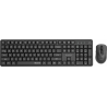 Gembird KEYBOARD +MOUSE WRL ENG/BLACK KBS-WMS-01 GEMBIRD