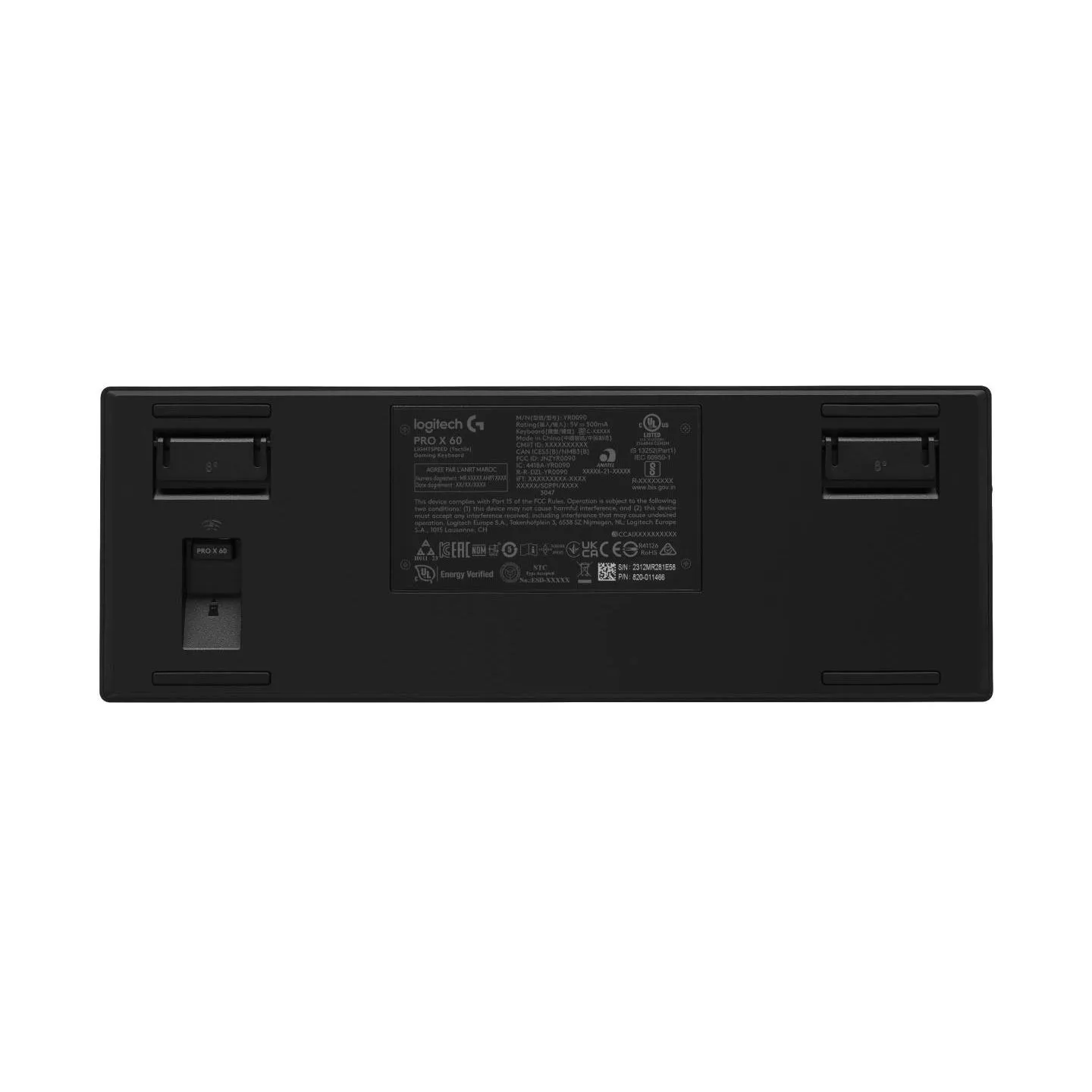 Logitech KEYBOARD WRL PRO X 60/BLACK 920-011911 LOGITECH