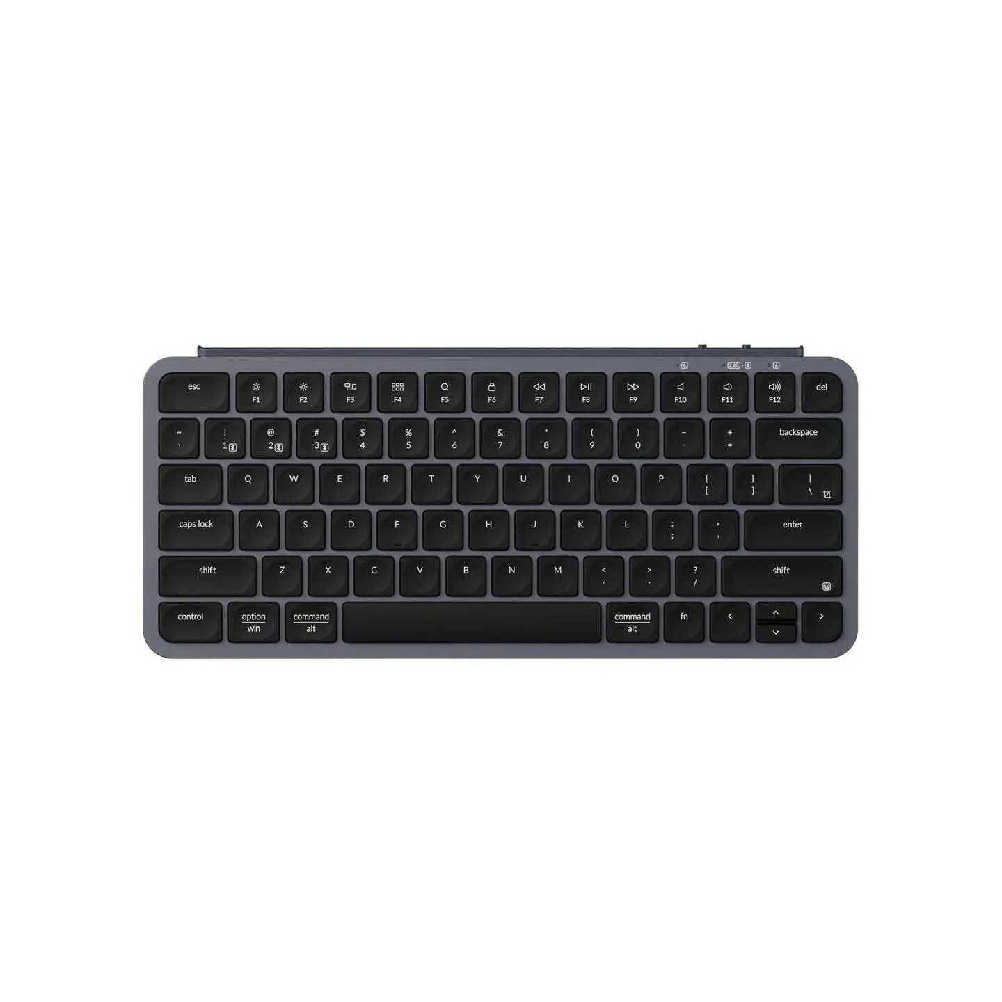 Keychron B1 Pro Ultraslim - US Layout - Low Profile Scissor Space Grey Wireless Keyboard / B1P-K1