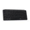 Keychron B1 Pro Ultraslim - US Layout - Low Profile Scissor Space Grey Wireless Keyboard / B1P-K1