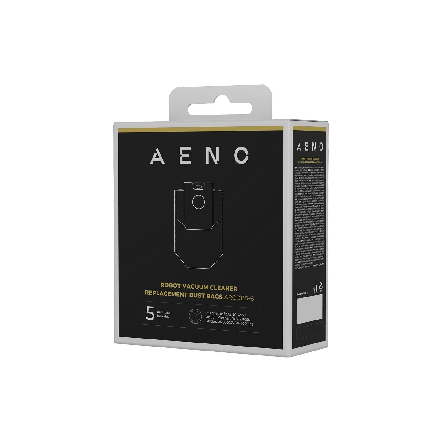 Aeno Robot Cleaner Dust Bag, ARC0005S, ARC0006S common used