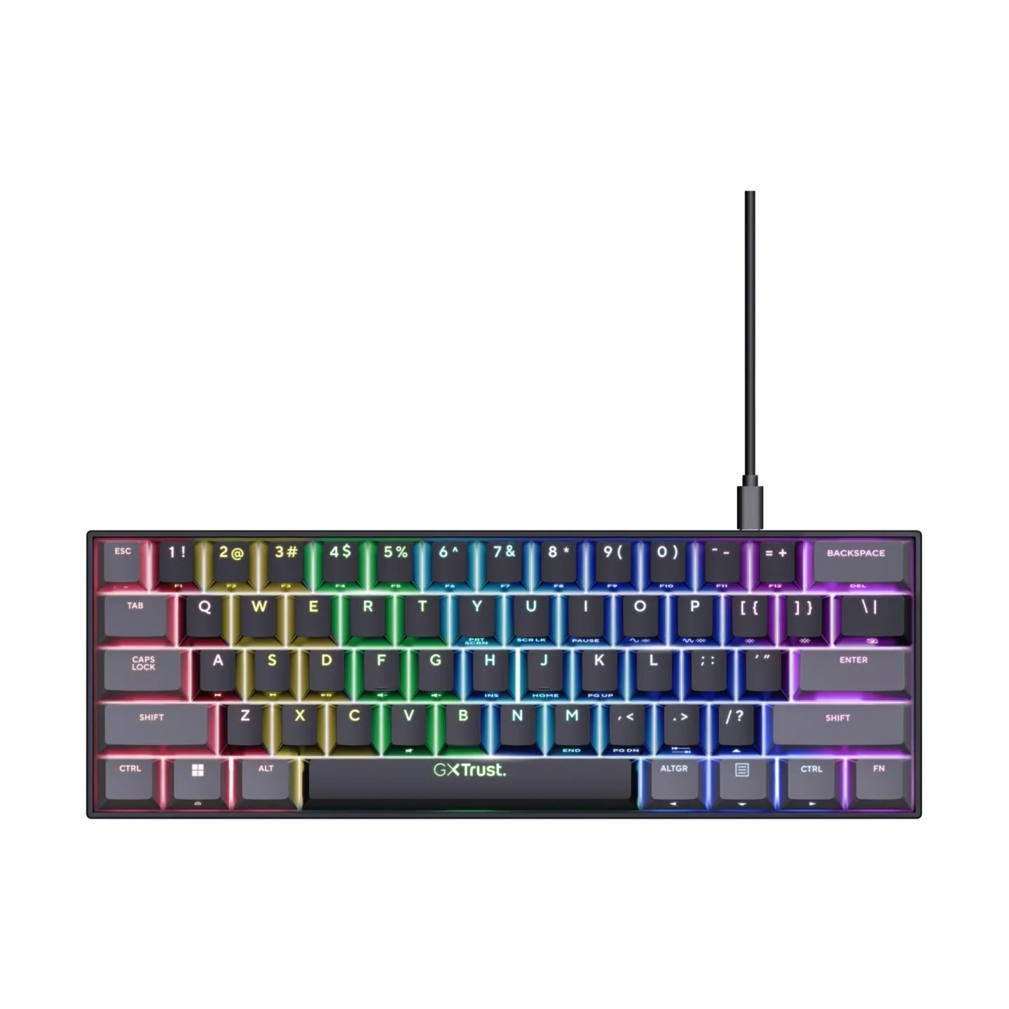 Trust KEYBOARD USB GAMING GXT867/ACIRA MINI 24882 TRUST