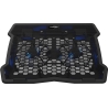 Canyon NS03, Cooling stand dual-fan with 2x2.0 USB hub, support up to 10”-15.6” laptop, ABS plastic and iron, Fans dimension:125