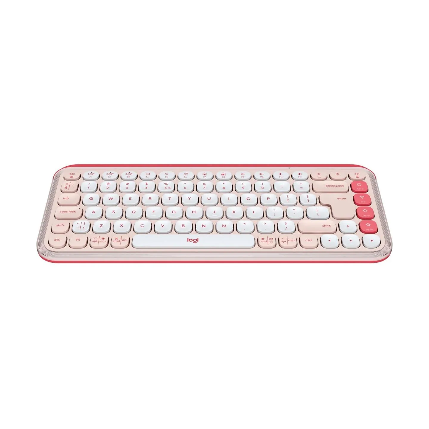 Logitech POP ICON KEYS - ROSE - US INT'L - BT  - INTNL-973