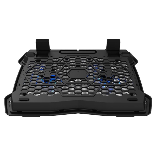 Canyon NS03, Cooling stand dual-fan with 2x2.0 USB hub, support up to 10”-15.6” laptop, ABS plastic and iron, Fans dimension:125