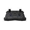Canyon NS03, Cooling stand dual-fan with 2x2.0 USB hub, support up to 10”-15.6” laptop, ABS plastic and iron, Fans dimension:125