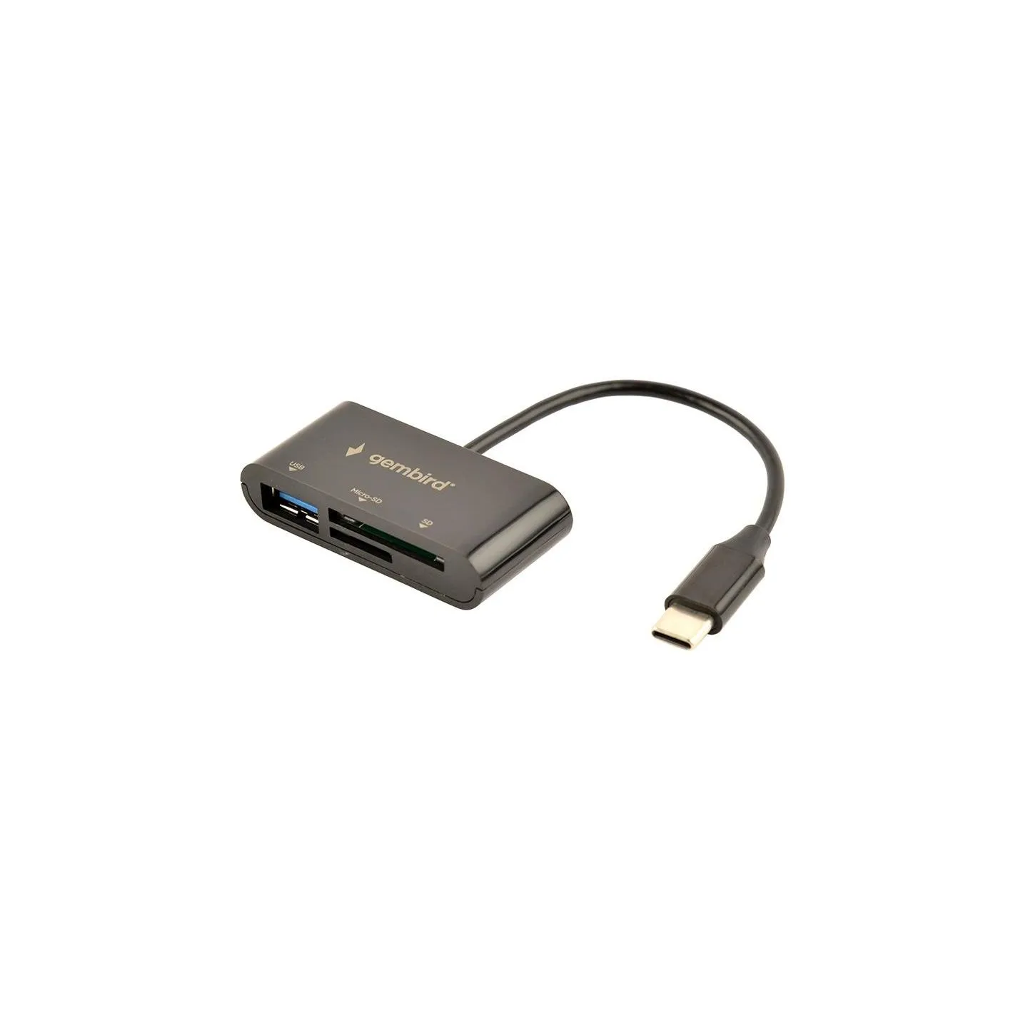 Gembird MEMORY READER USB-C SD/COMBO UHB-CR3-02 GEMBIRD