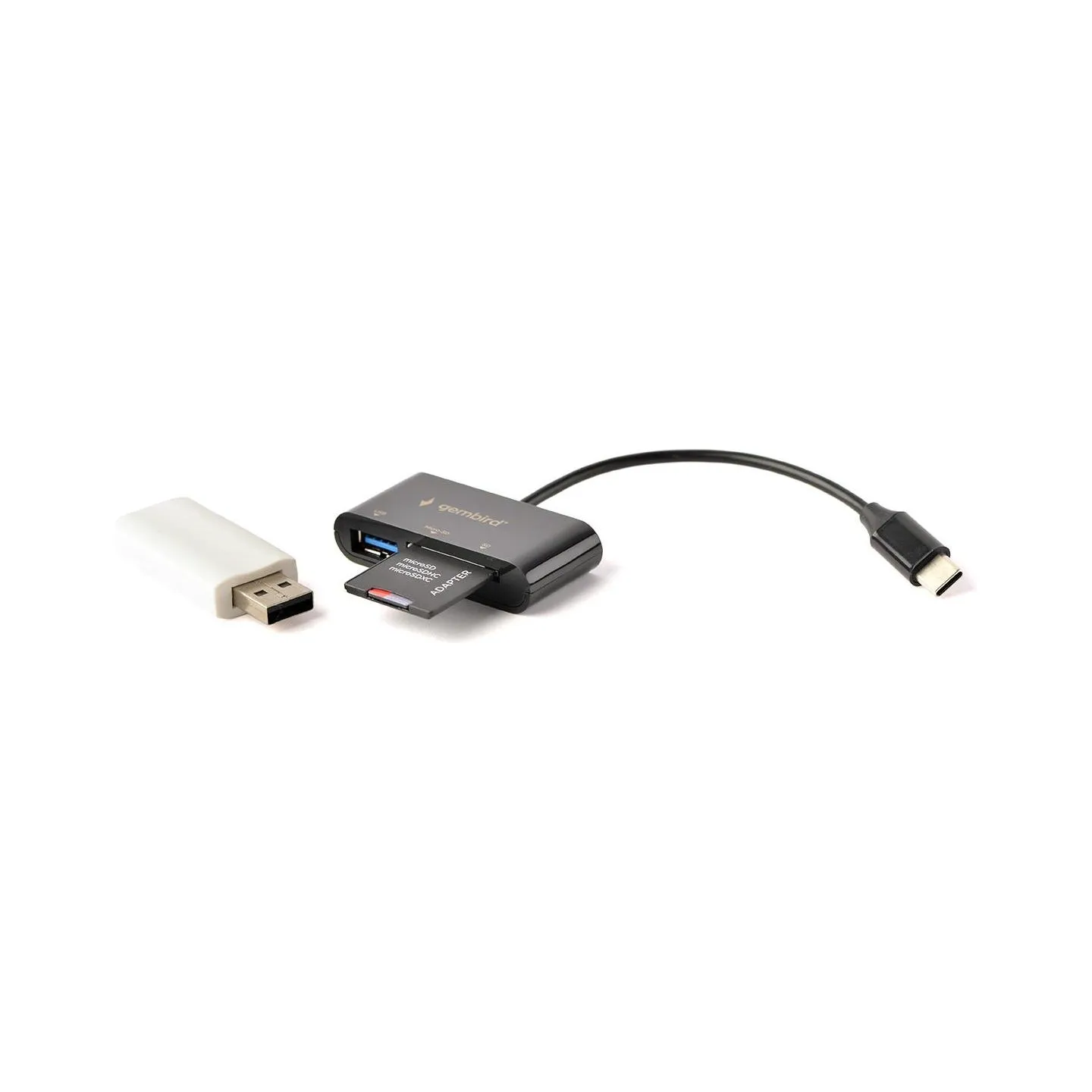 Gembird MEMORY READER USB-C SD/COMBO UHB-CR3-02 GEMBIRD