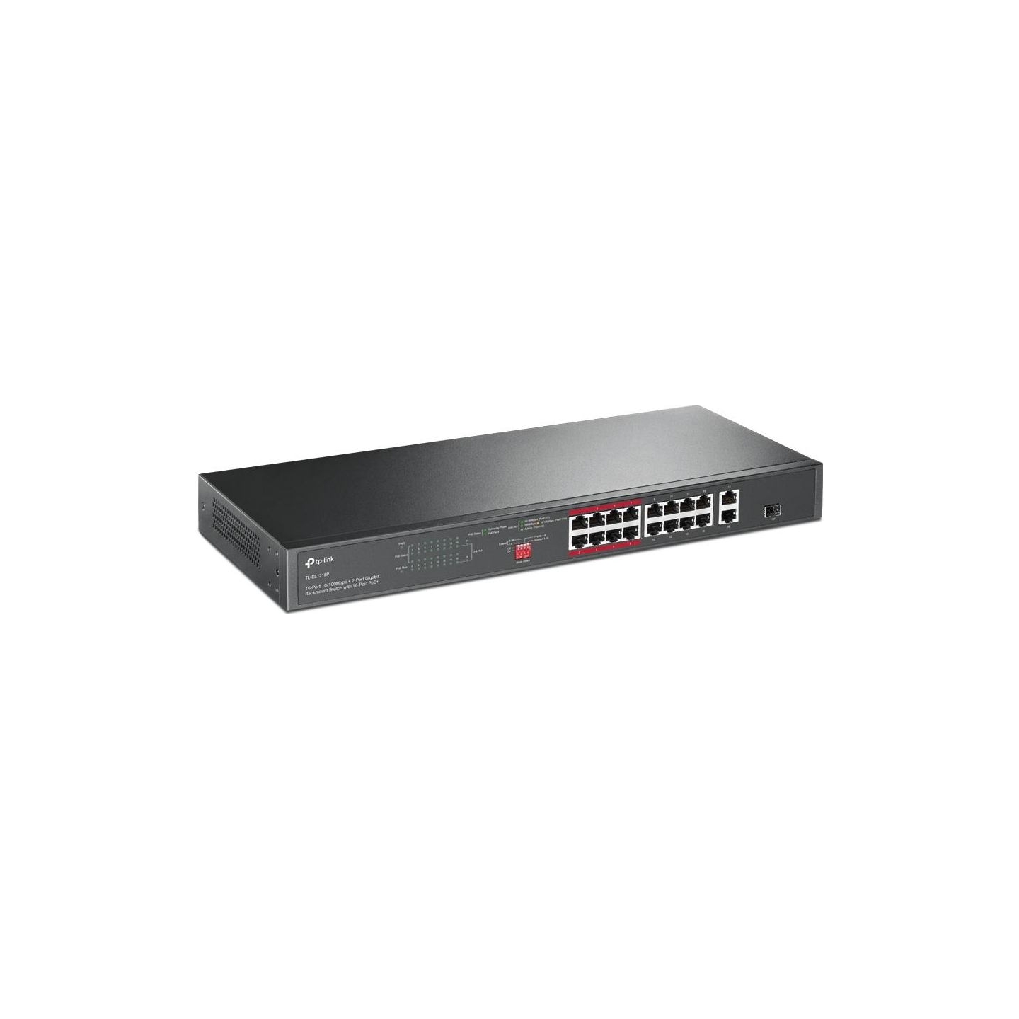 Tp-Link SL1218P switch 16xFE PoE+ 2xGb 1xSFP