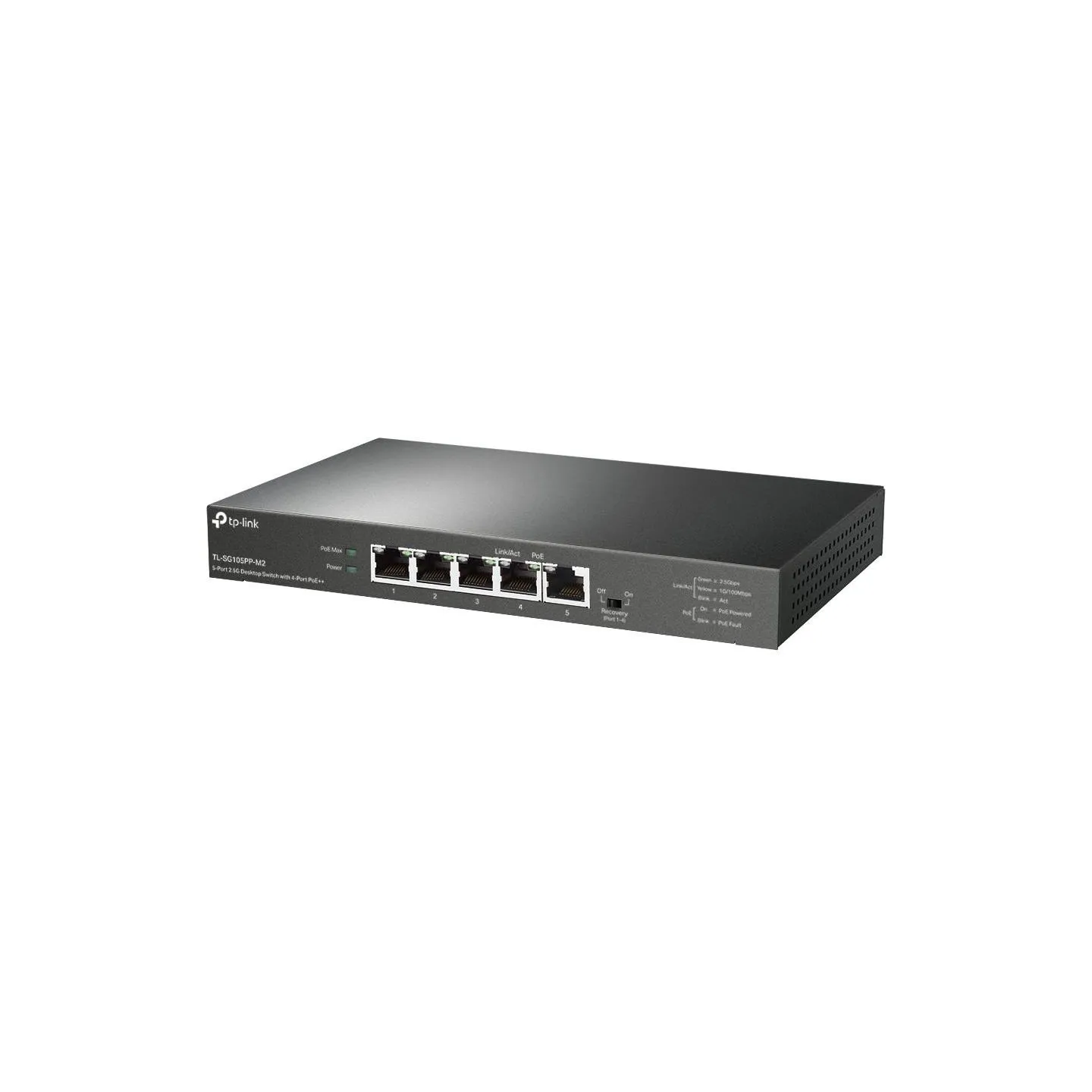 Tp-Link Switch|TP-LINK|TL-SG105PP-M2|Desktop/pedestal|5x2.5GbE|TL-SG105PP-M2